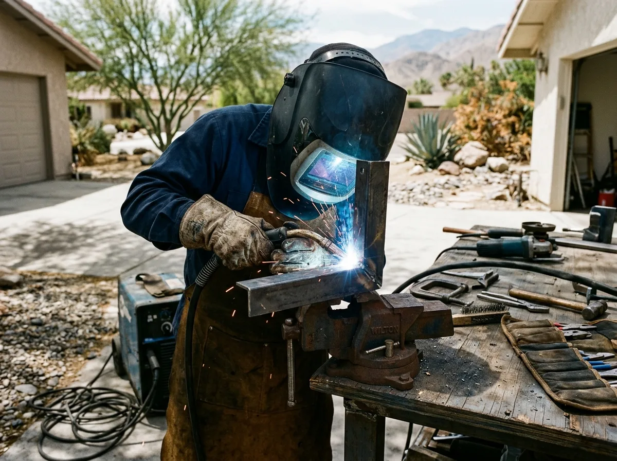 Gate Parts & Welding work by Any Time Gate Repair in the Coachella Valley