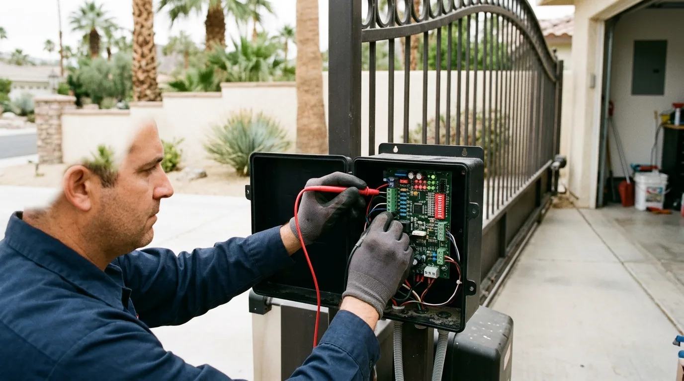 Gate operator service — professional equipment installation