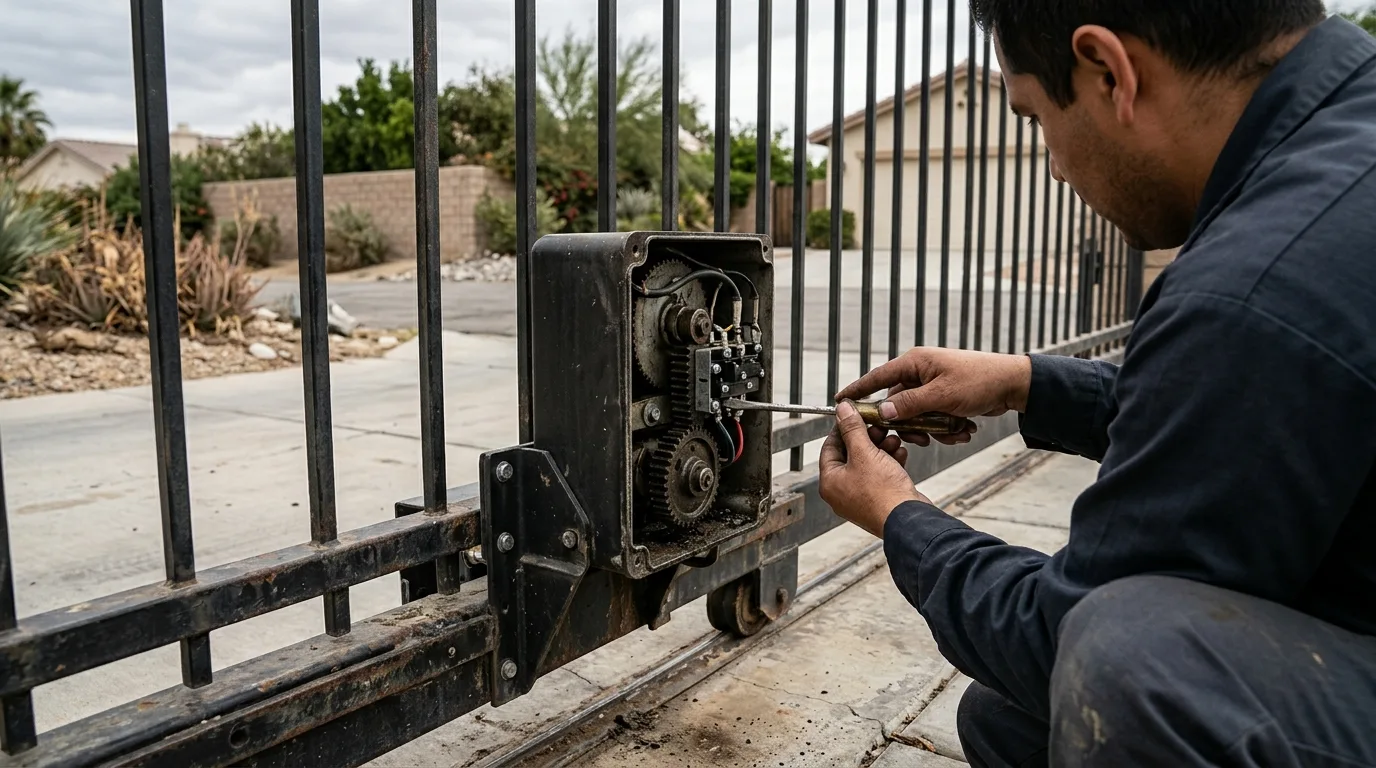 Gate operator service — professional equipment installation