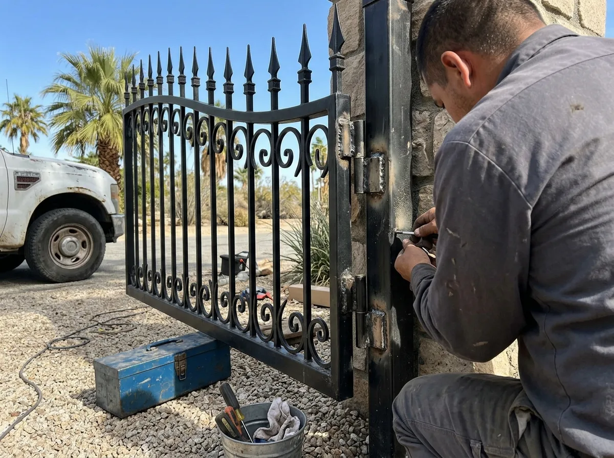 Gate Installation in Palm Springs, CA